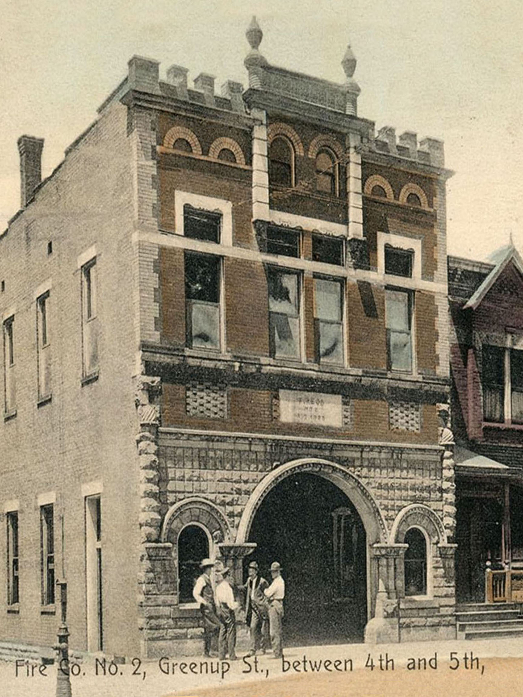 Fire company #2, Greenup Street between 4th and 5th streets